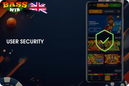 Bass Win app user security features