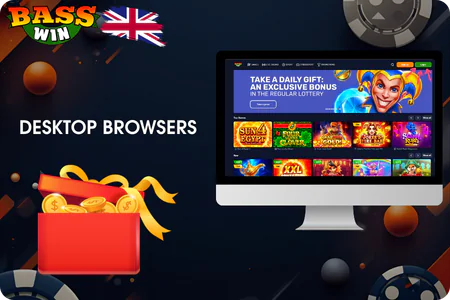 Big Bass Win login at Desktop Browsers